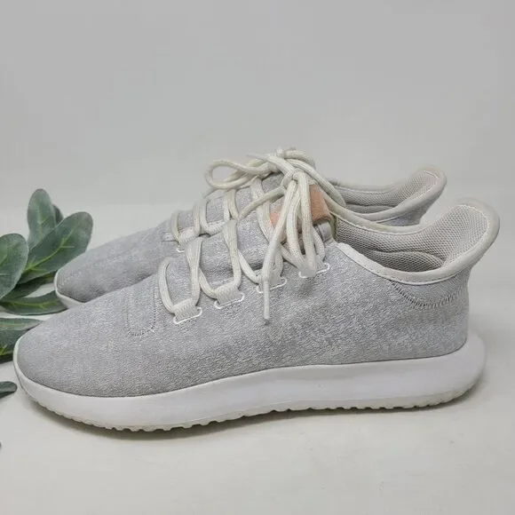 ADIDAS Women's Gray Tubular Sneakers Sz 9 - Picture 4 of 10